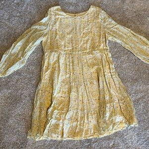 Kindred Bravely Millie Tiered Nursing & Maternity Long Sleeve Dress Sz L